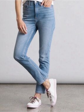Elizabeth and James The Vintage Straight jeans Light Wash Ankle Size 31 Classic